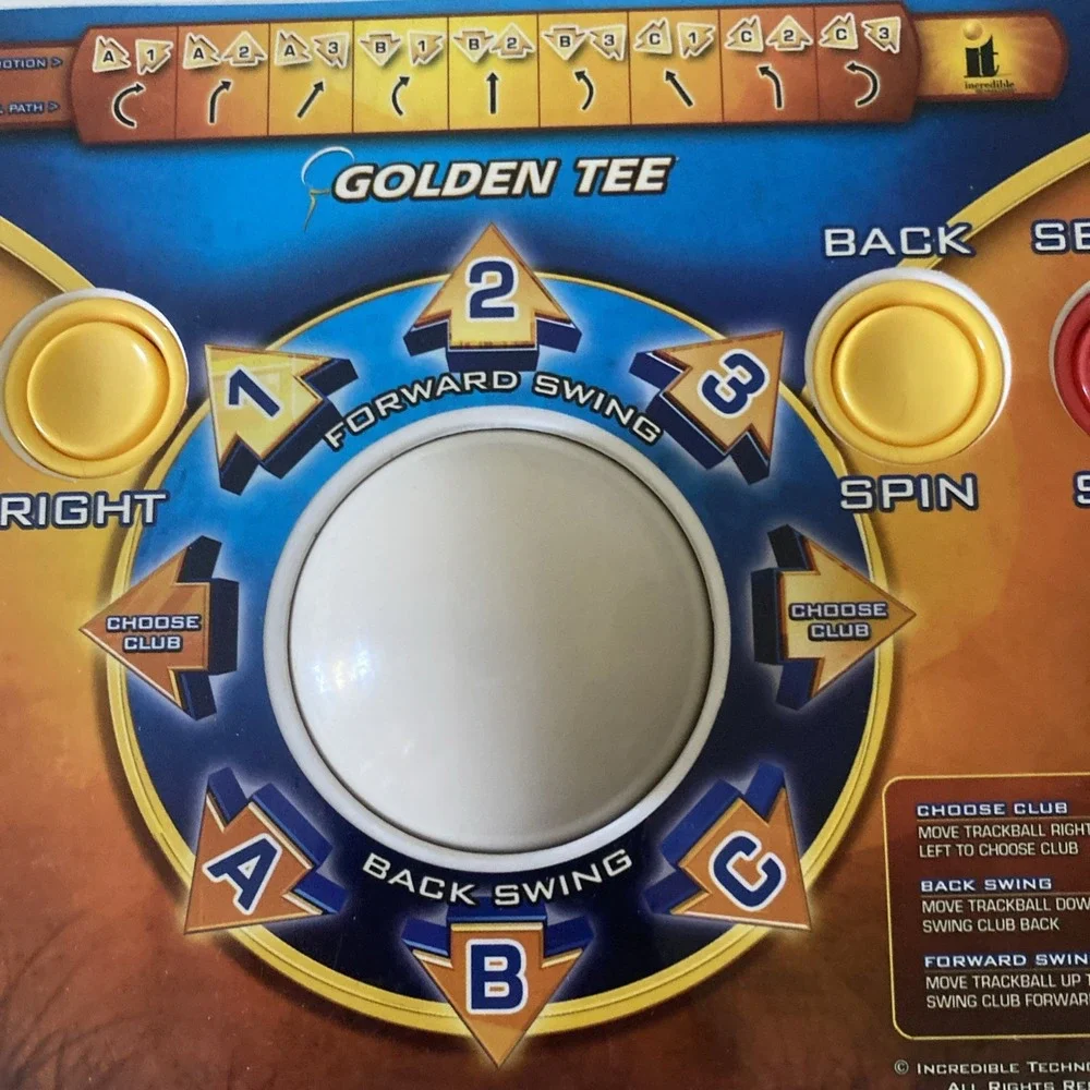 Golden Tee Golf Plug & Play Home TV Game Edition 2011 Jakks Pacific Tested